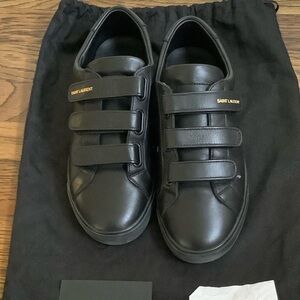 Saint Laurent calfskin sneakers